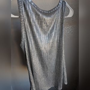 Shimmer silver tank